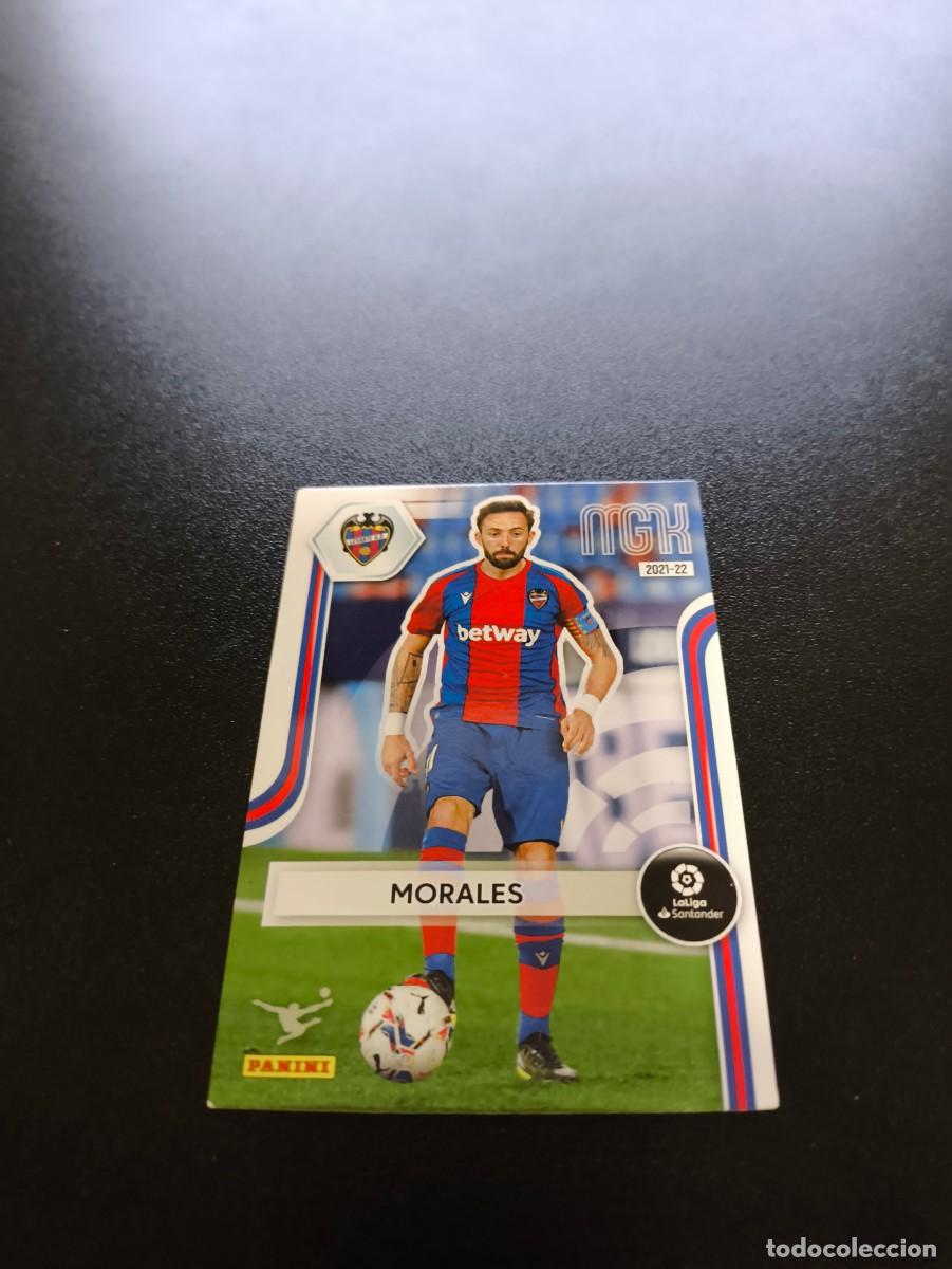 Cromos de f&uacute;tbol: 214 Morales LEVANTE PANINI LIGA MEGACRACKS MGK 2021 2022 21 22 NO ESTE ADRENALYN