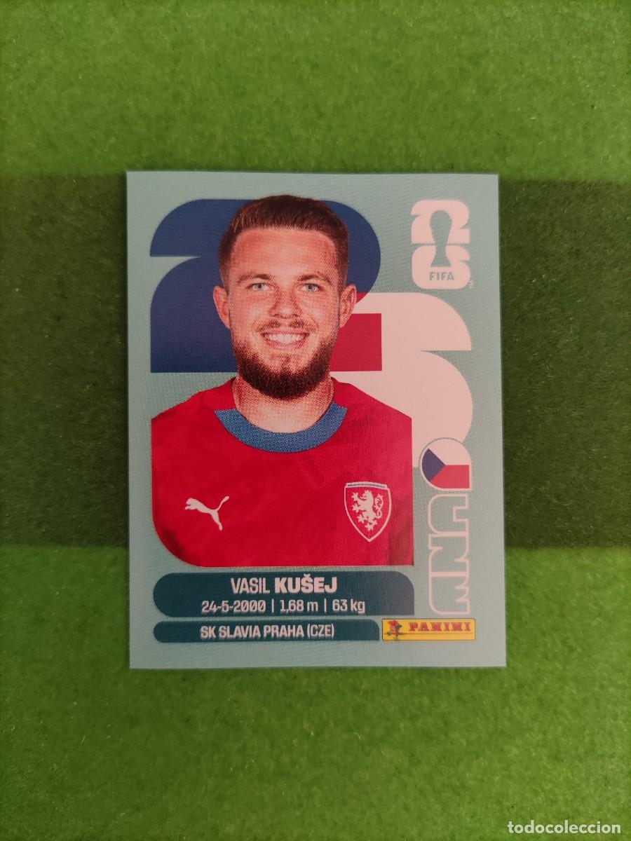 Football Stickers: Kusej Rep&uacute;blica Checa CZE 16 Sticker Mundial 2026 FIFA World Cup / Sin pegar