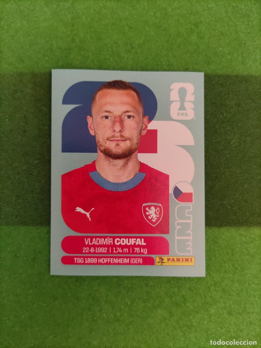 Football Stickers: Coufal Rep&uacute;blica Checa CZE 5 Sticker Mundial 2026 FIFA World Cup / Sin pegar