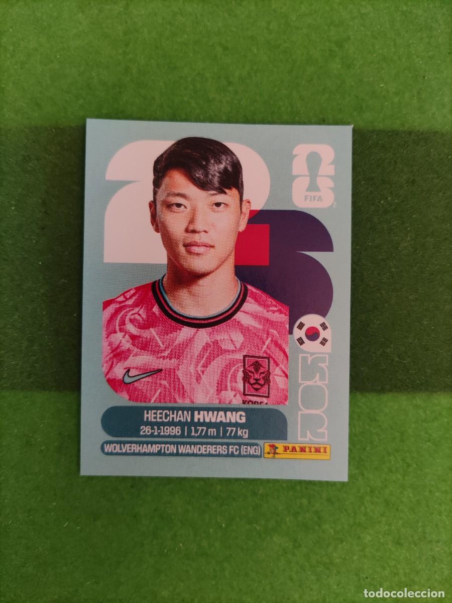 Football Stickers: Hwang Corea del Sur KOR 19 Sticker Mundial 2026 FIFA World Cup / Sin pegar