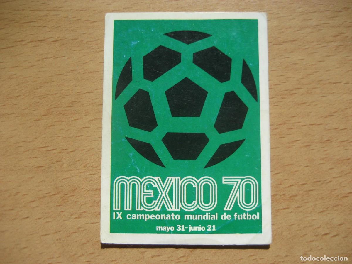 Football Stickers: 1986 MEXICO 86 - N&ordm; 12 CARTEL - MEXICO 70 - PANINI