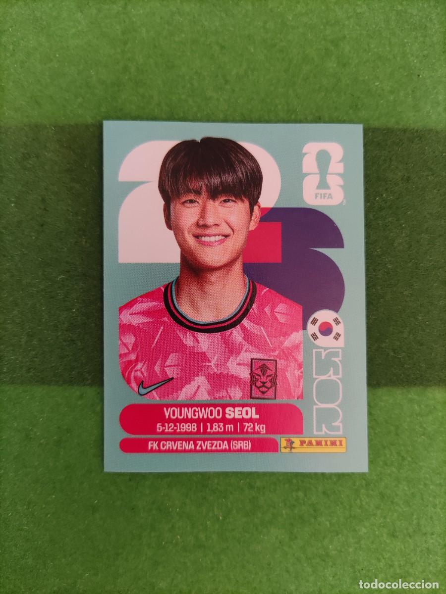 Football Stickers: Seol Corea del Sur KOR 6 Sticker Mundial 2026 FIFA World Cup / Sin pegar