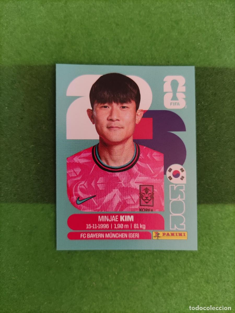 Cromos de f&uacute;tbol: Kim Corea del Sur KOR 4 Sticker Mundial 2026 FIFA World Cup / Sin pegar
