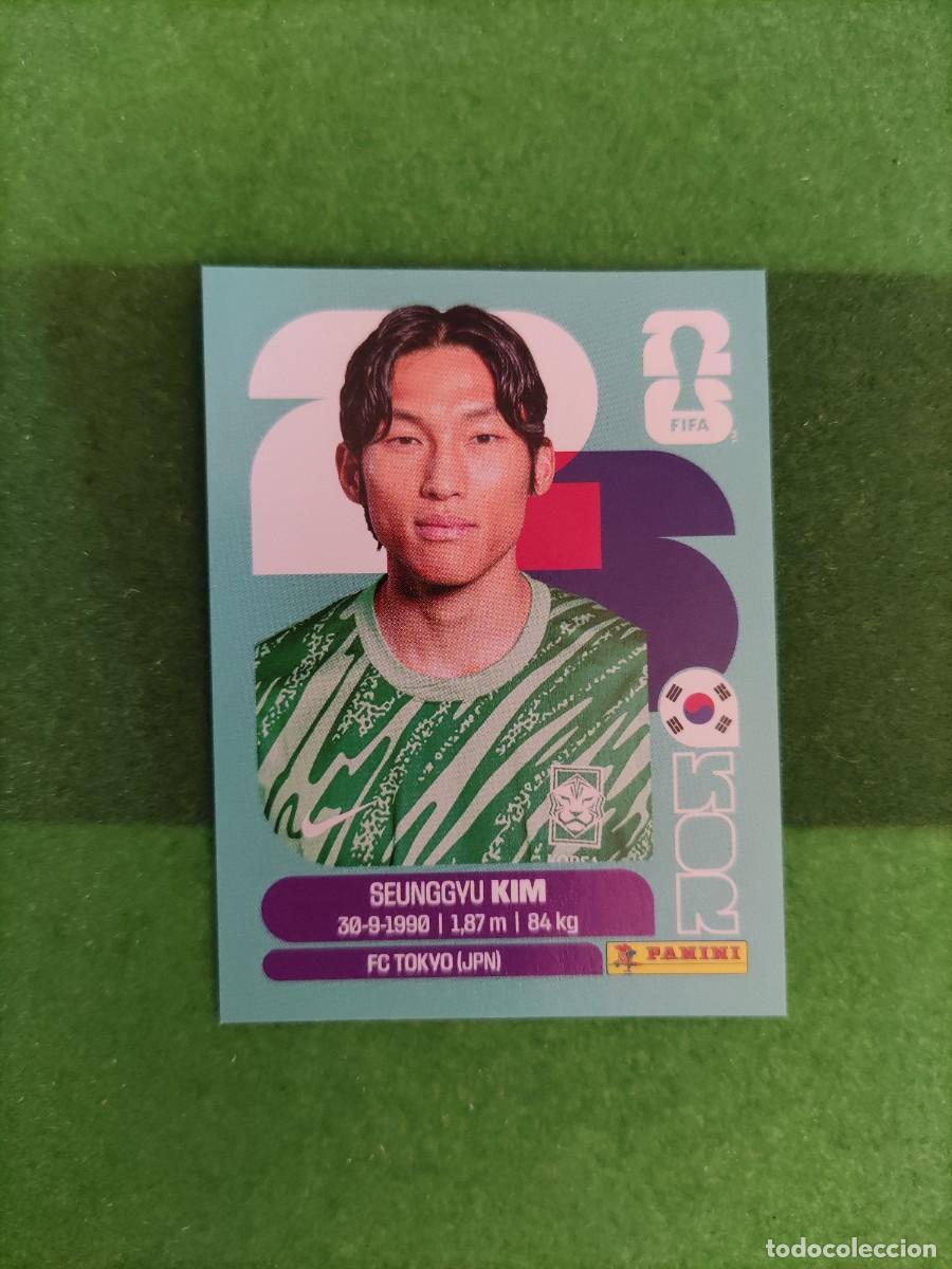 Cromos de f&uacute;tbol: Kim Corea del Sur KOR 3 Sticker Mundial 2026 FIFA World Cup / Sin pegar