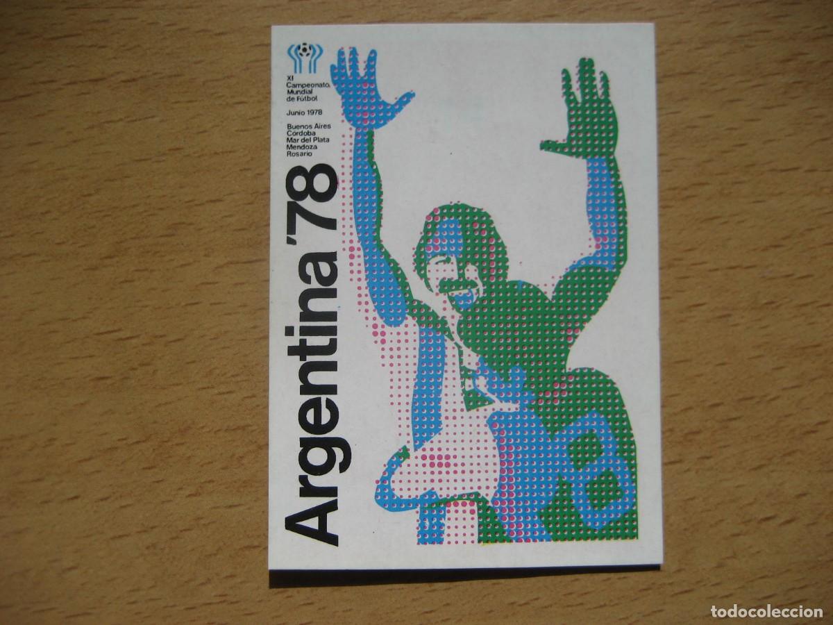 Cromos de f&uacute;tbol: 1986 MEXICO 86 - N&ordm; 14 CARTEL - ARGENTINA 78 - PANINI