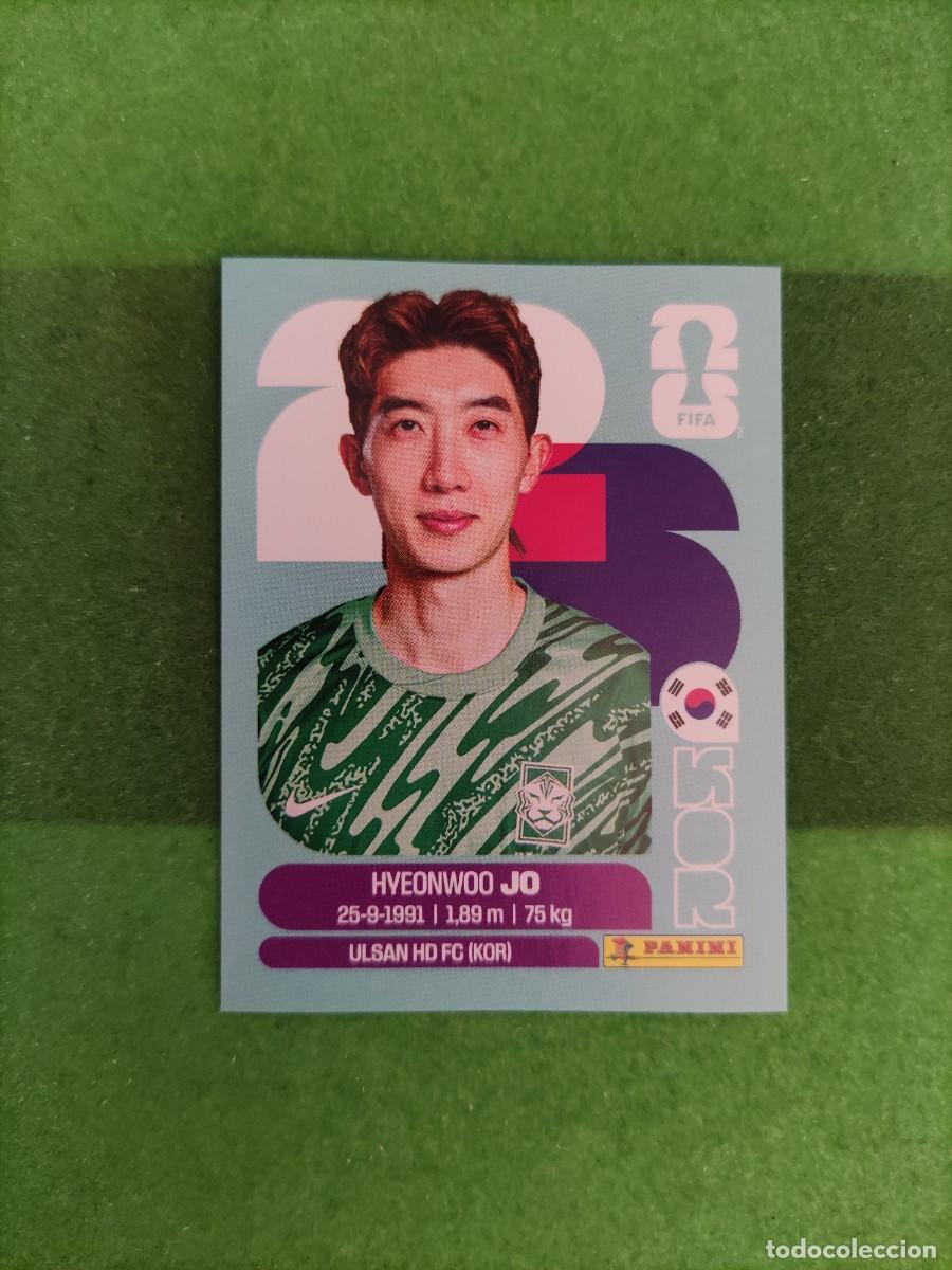 Cromos de f&uacute;tbol: Jo Corea del Sur KOR 2 Sticker Mundial 2026 FIFA World Cup / Sin pegar