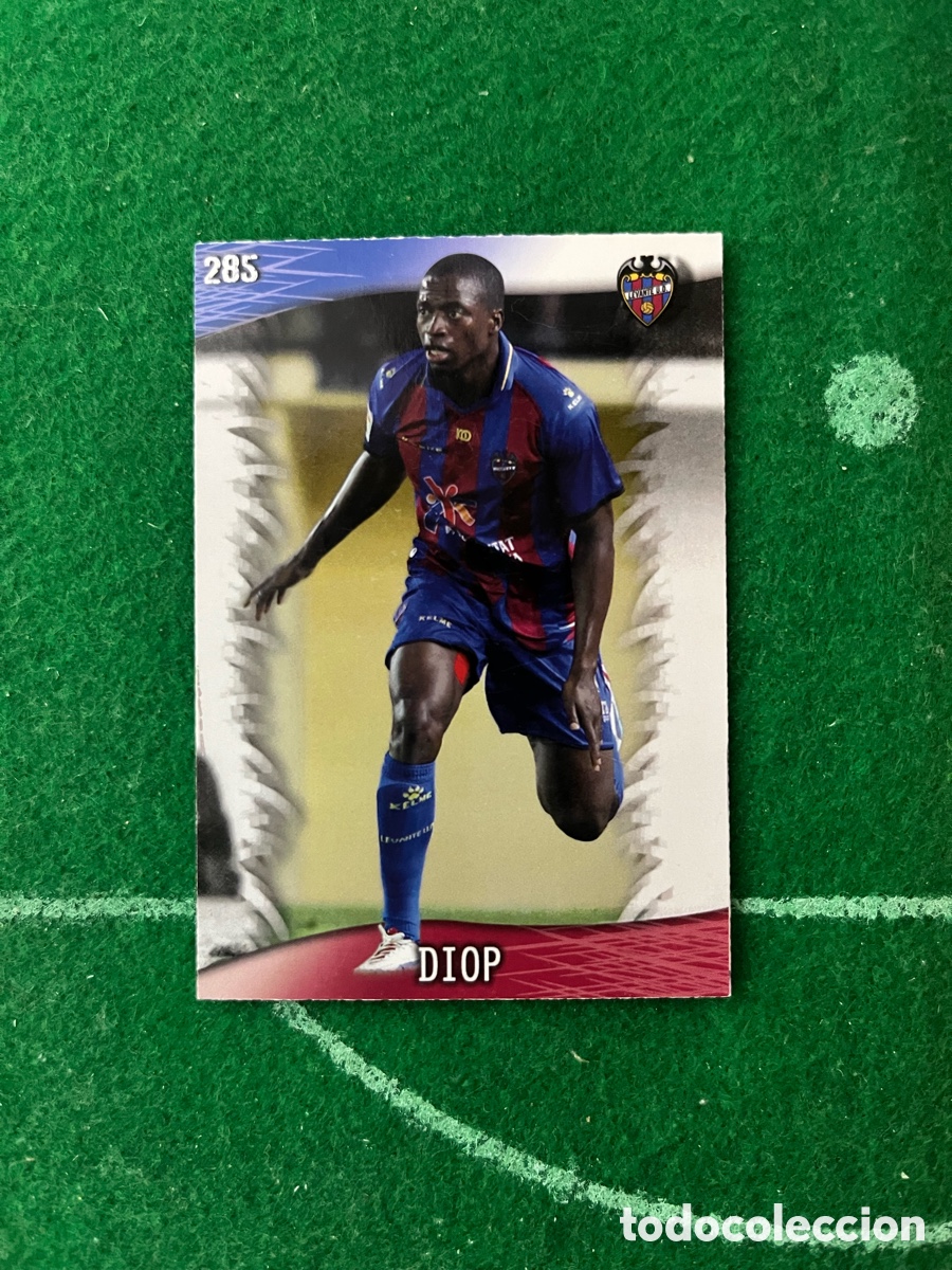 Cromos de f&uacute;tbol: 285 DIOP LEVANTE LAS FICHAS DE LA LIGA 2013 2014 MUNDICROMO