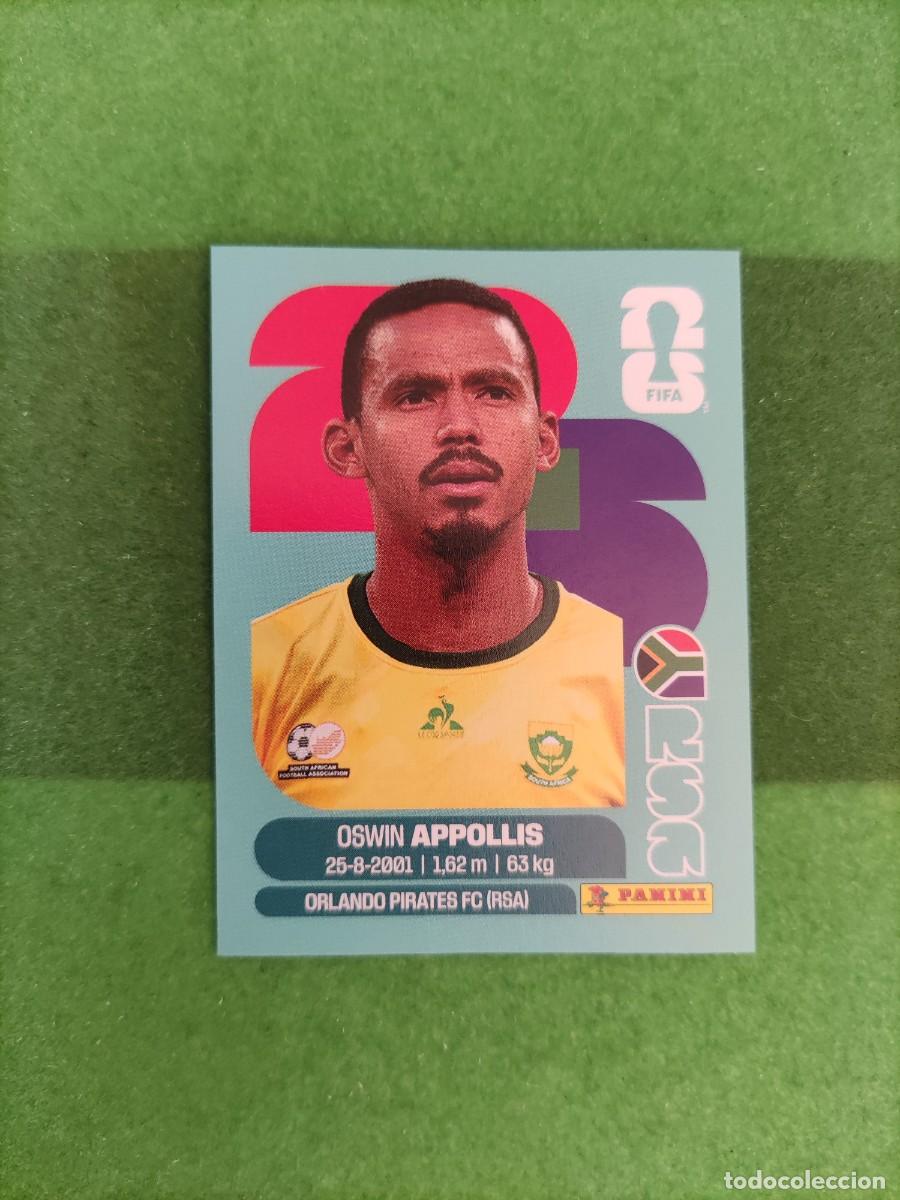 Cromos de f&uacute;tbol: Appollis Sud&aacute;frica RSA 20 Sticker Mundial 2026 FIFA World Cup / Sin pegar