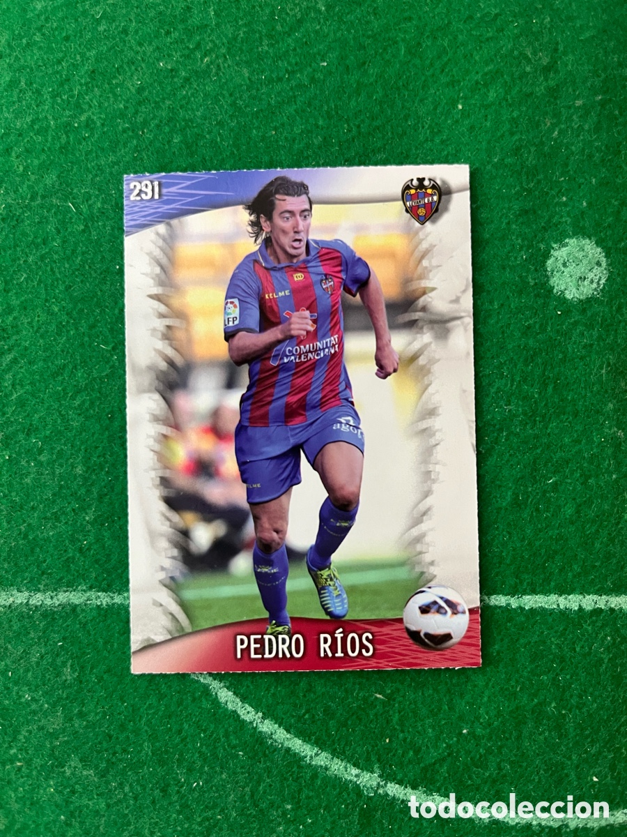 Cromos de f&uacute;tbol: 291 PEDRO RIOS LEVANTE LAS FICHAS DE LA LIGA 2013 2014 MUNDICROMO