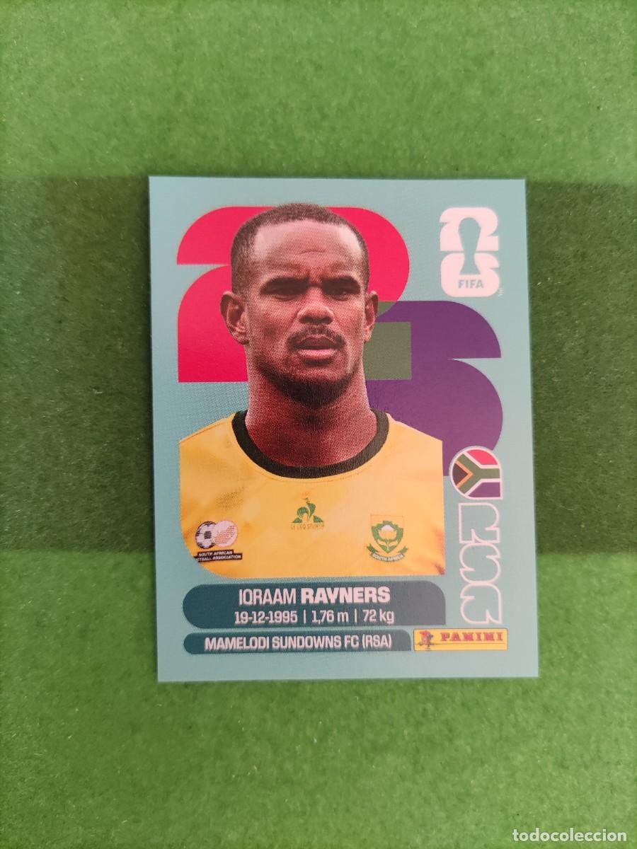 Cromos de f&uacute;tbol: Rayners Sud&aacute;frica RSA 18 Sticker Mundial 2026 FIFA World Cup / Sin pegar