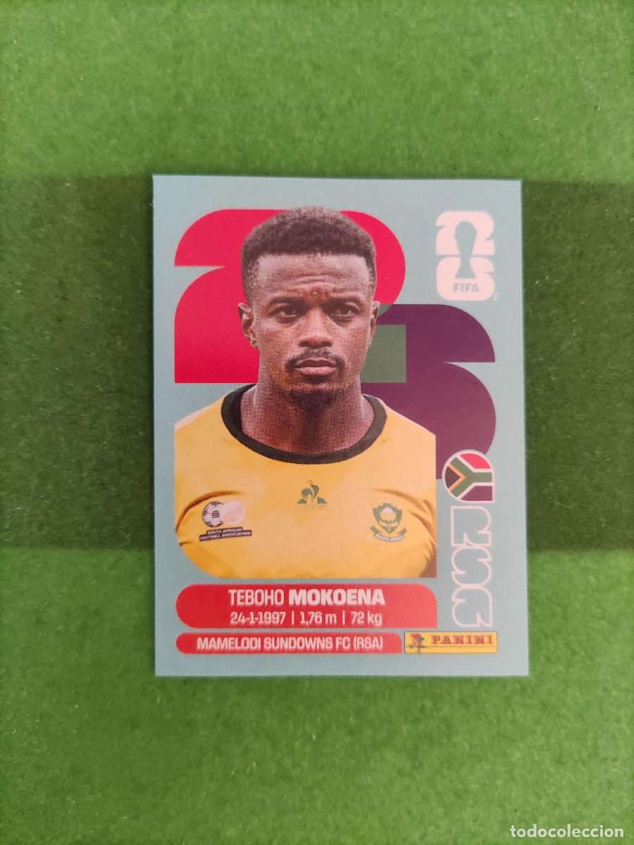 Cromos de f&uacute;tbol: Mokoena Sud&aacute;frica RSA 11 Sticker Mundial 2026 FIFA World Cup / Sin pegar