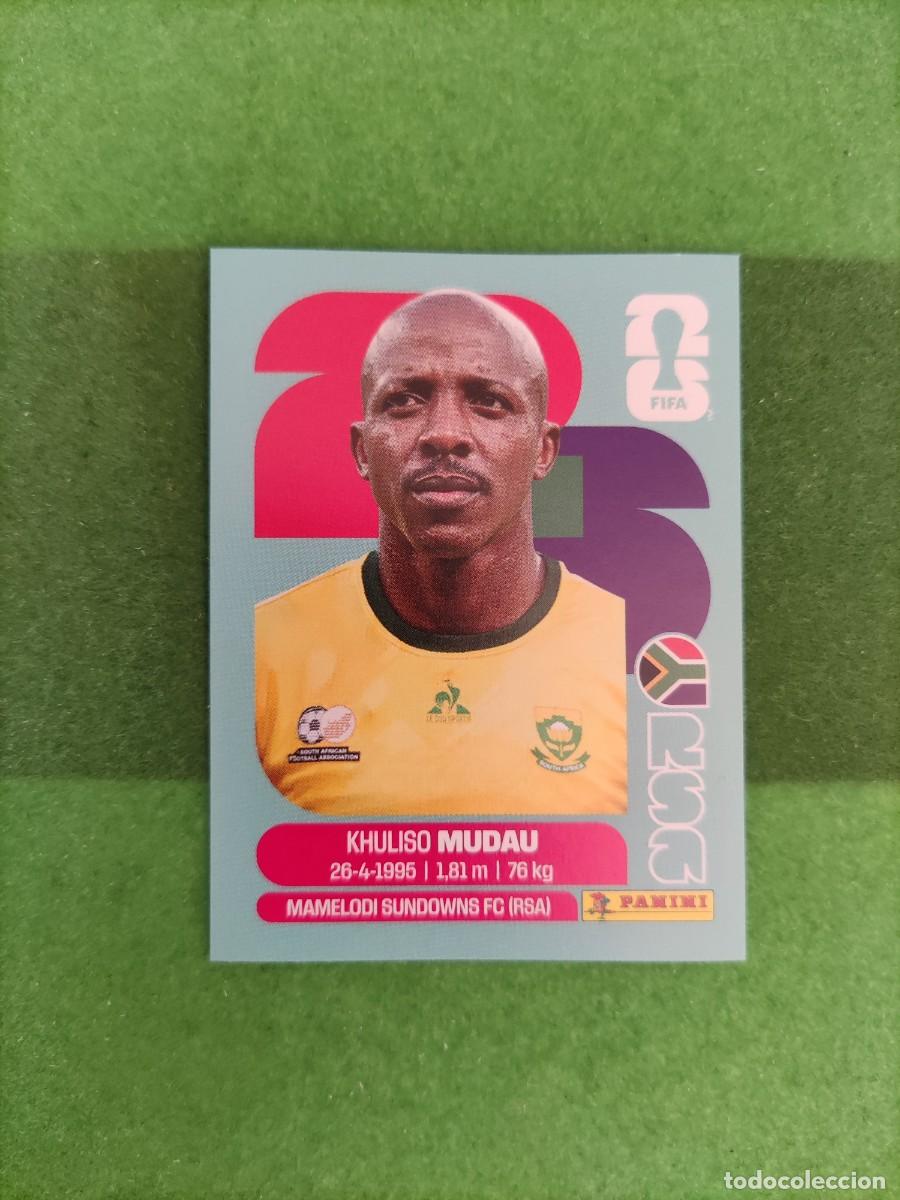 Cromos de f&uacute;tbol: Mudau Sud&aacute;frica RSA 9 Sticker Mundial 2026 FIFA World Cup / Sin pegar
