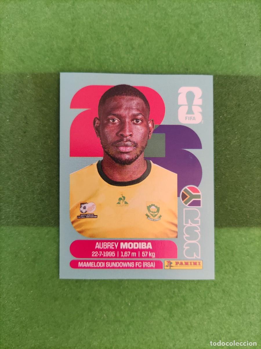 Cromos de f&uacute;tbol: Modiba Sud&aacute;frica RSA 4 Sticker Mundial 2026 FIFA World Cup / Sin pegar