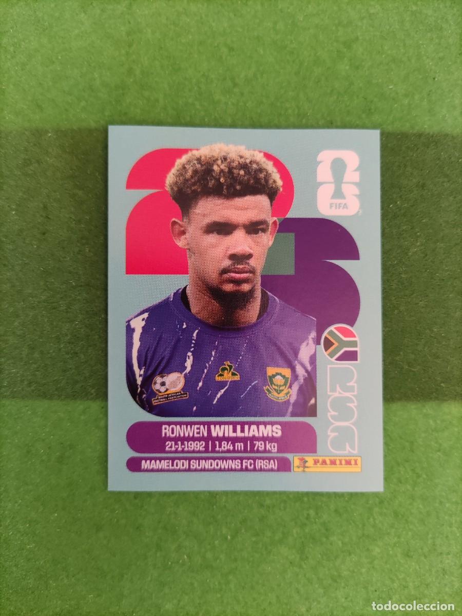 Cromos de f&uacute;tbol: Williams Sud&aacute;frica RSA 2 Sticker Mundial 2026 FIFA World Cup / Sin pegar