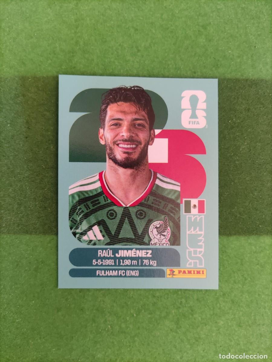 Cromos de f&uacute;tbol: Jim&eacute;nez Mexico MEX 17 Sticker Mundial 2026 FIFA World Cup / Sin pegar