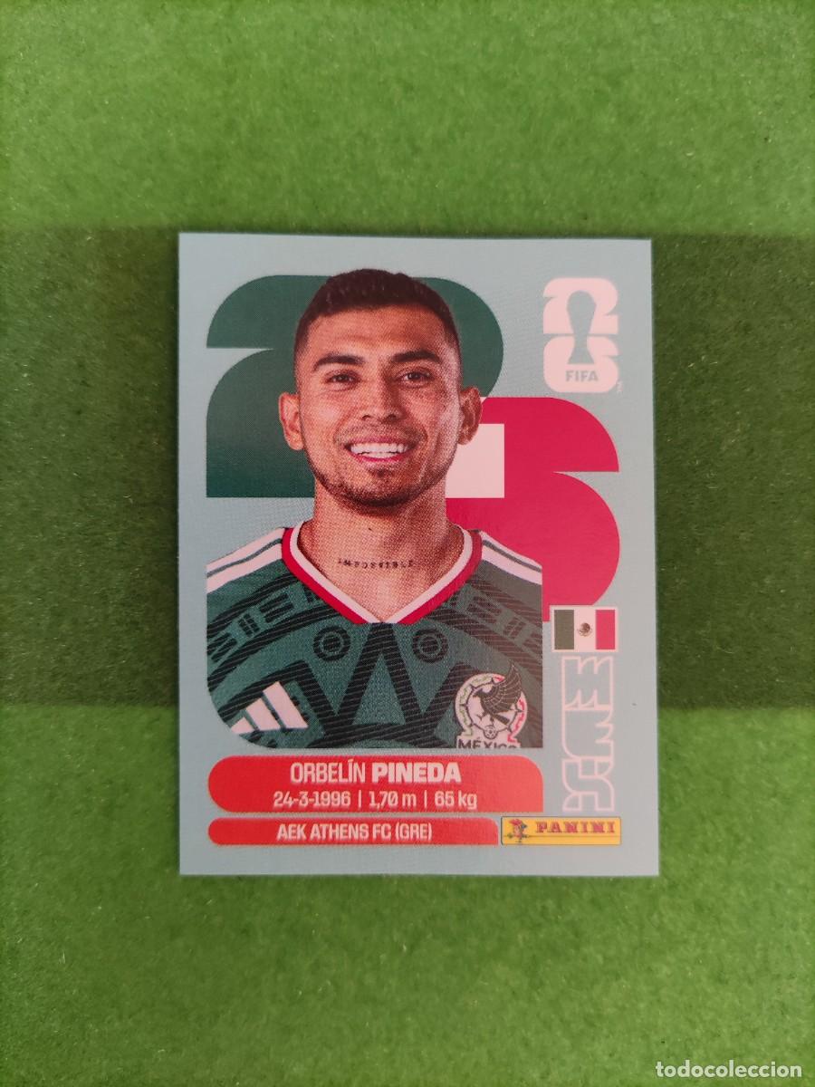 Cromos de f&uacute;tbol: Pineda Mexico MEX 11 Sticker Mundial 2026 FIFA World Cup / Sin pegar