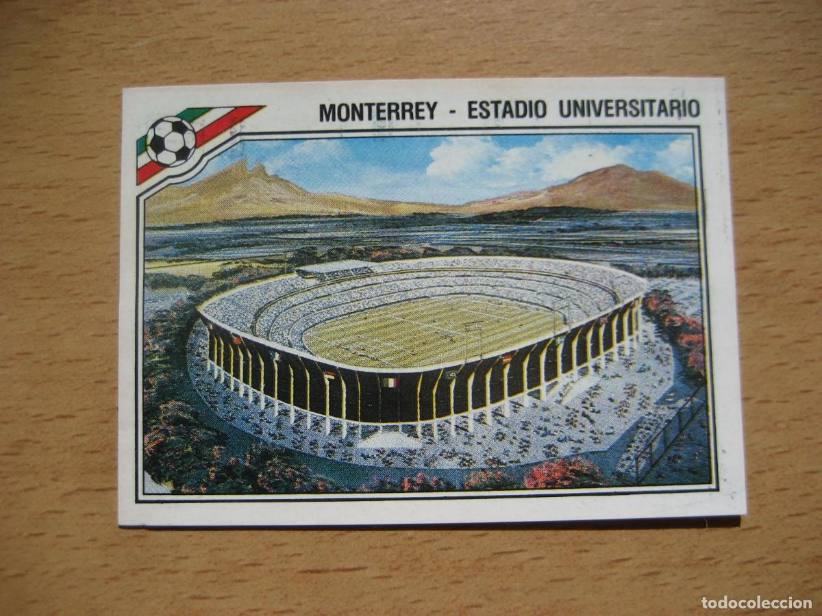 Cromos de f&uacute;tbol: 1986 MEXICO 86 - N&ordm; 27 ESTADIO UNIVERSITARIO - PANINI