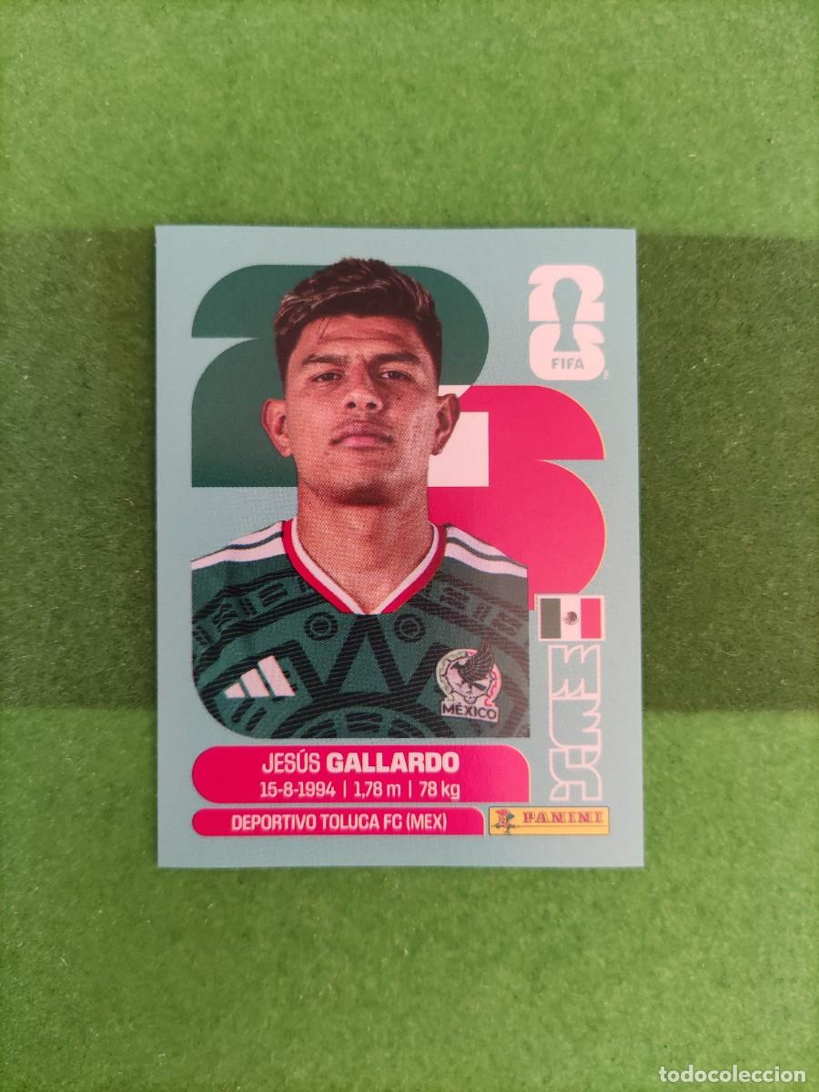 Cromos de f&uacute;tbol: Gallardo Mexico MEX 6 Sticker Mundial 2026 FIFA World Cup / Sin pegar