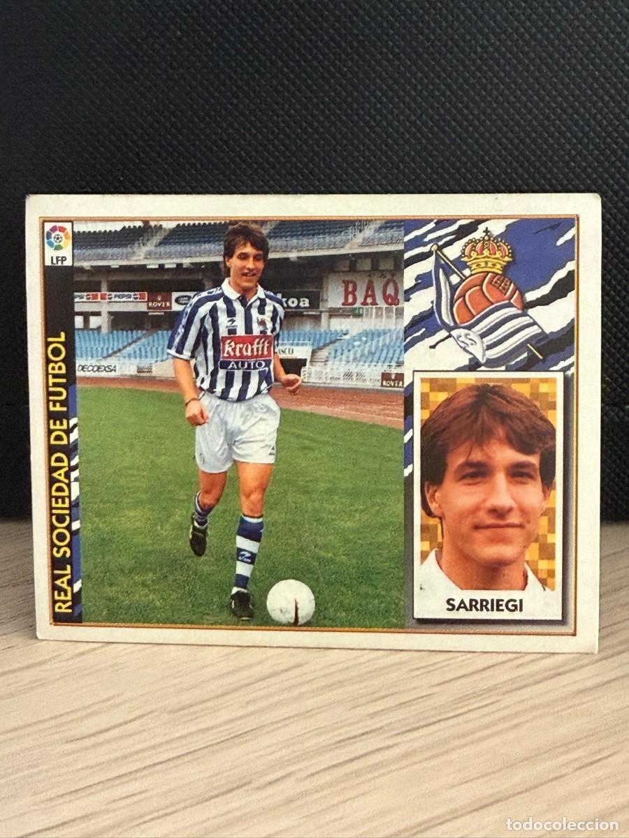 Cromos de f&uacute;tbol: LIGA 97 98 - Ediciones Este - Sarriegui FICHAJE 13 - Real Sociedad