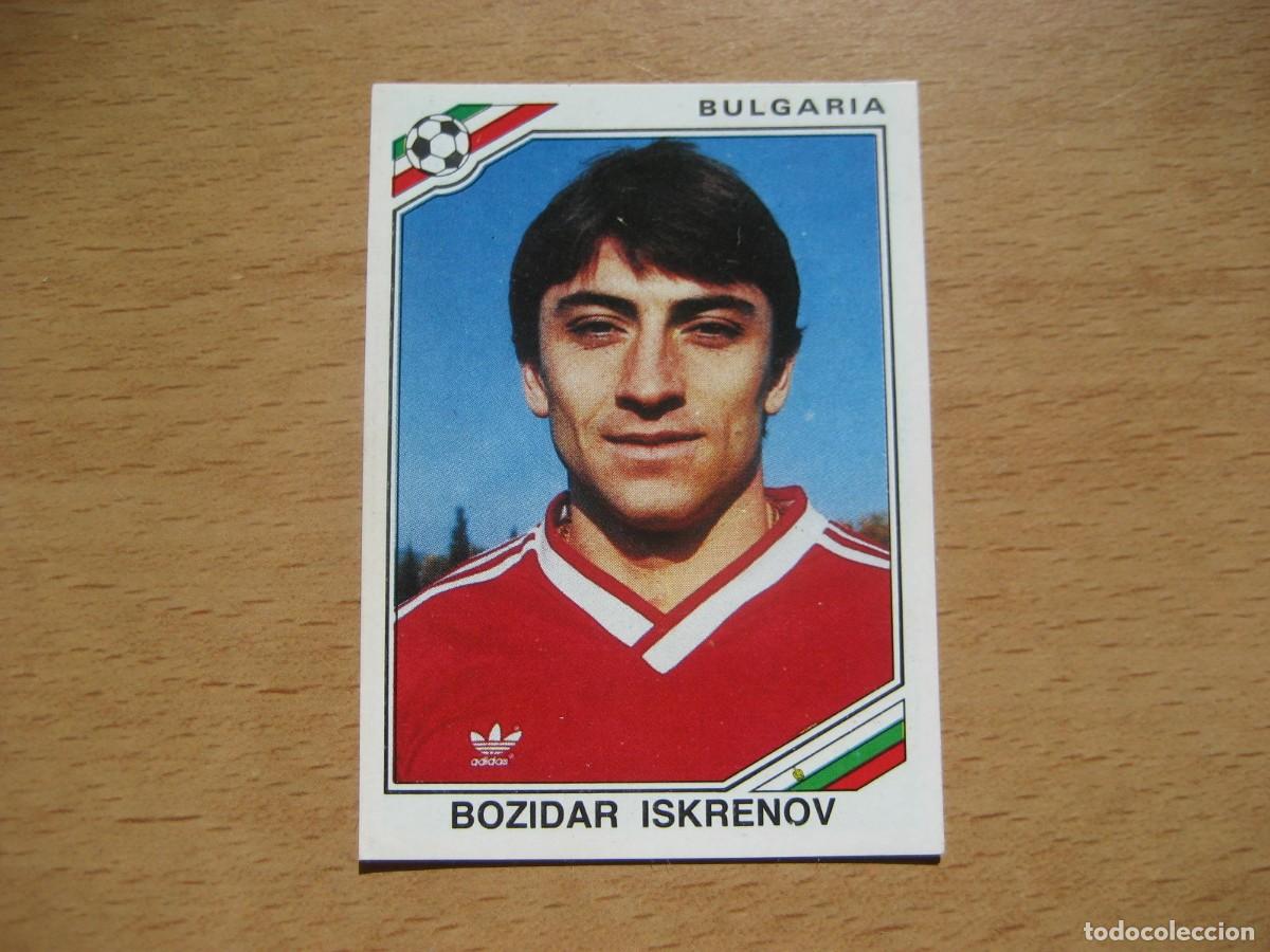 Cromos de f&uacute;tbol: 1986 MEXICO 86 - N&ordm; 68 ISKRENOV - BULGARIA - PANINI