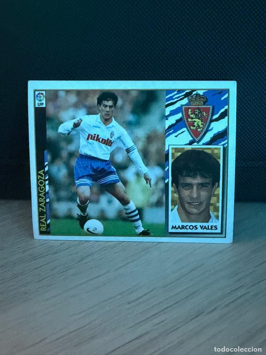 Cromos de f&uacute;tbol: LIGA 97 98 - Ediciones Este - Marcos Vales COLOCA - Zaragoza