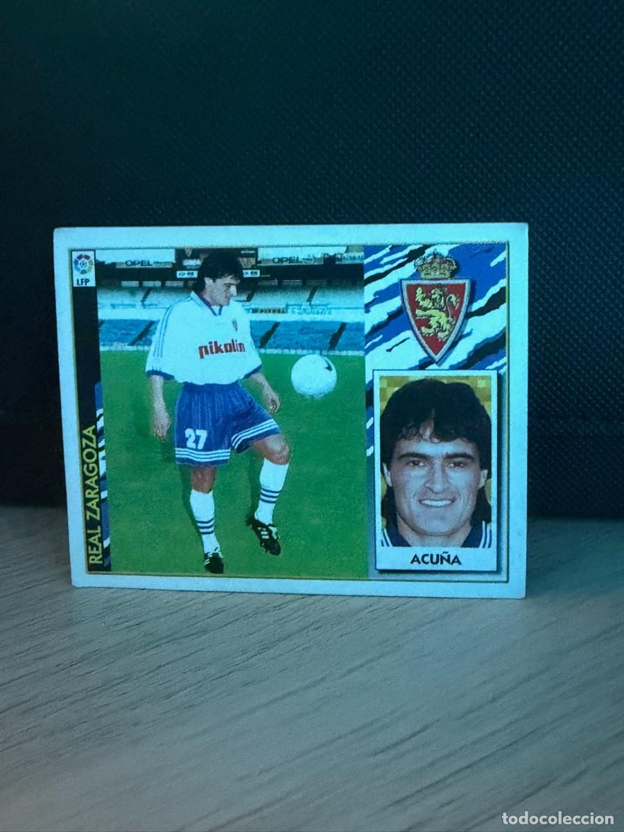 Cromos de f&uacute;tbol: LIGA 97 98 - Ediciones Este - Acu&ntilde;a COLOCA - Zaragoza