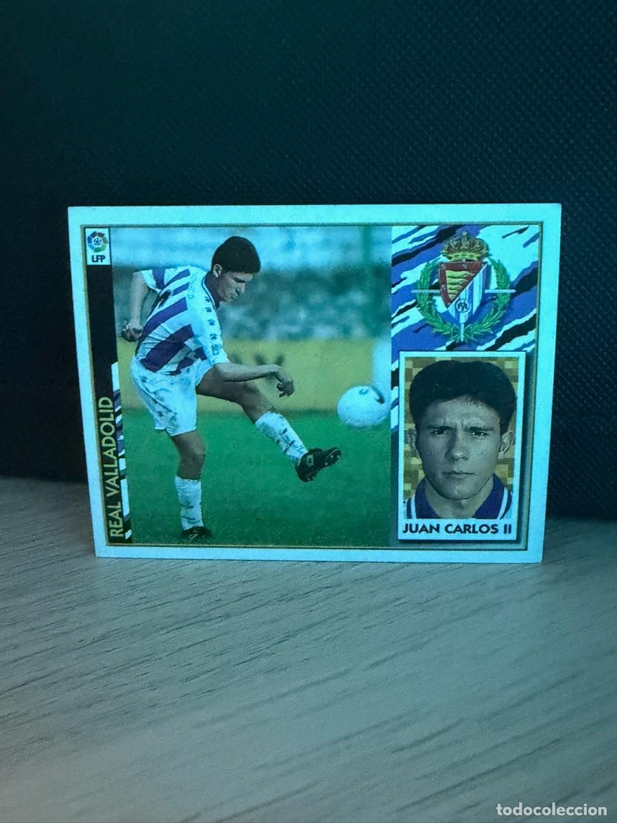 Cromos de Futebol: LIGA 97 98 - Ediciones Este - Juan Carlos II FICHAJE 4 - Real Valladolid