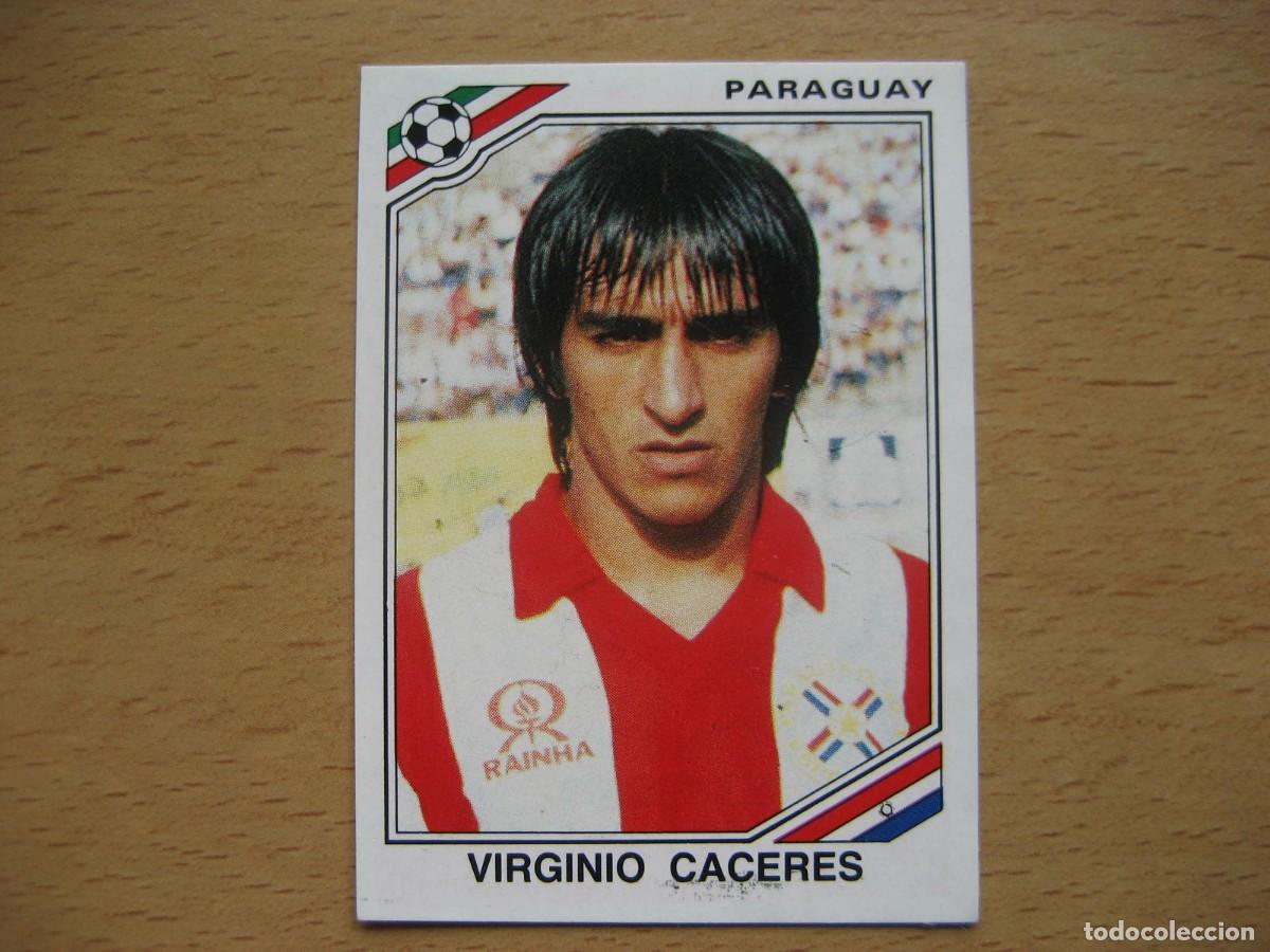 Cromos de f&uacute;tbol: 1986 MEXICO 86 - N&ordm; 150 VIRGINIO CACERES - PARAGUAY - PANINI
