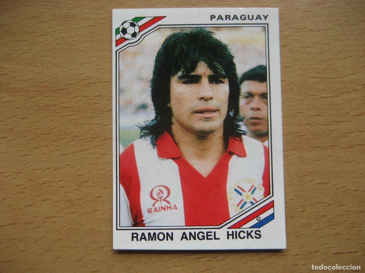 Cromos de f&uacute;tbol: 1986 MEXICO 86 - N&ordm; 161 RAMON ANGEL HICKS - PARAGUAY - PANINI
