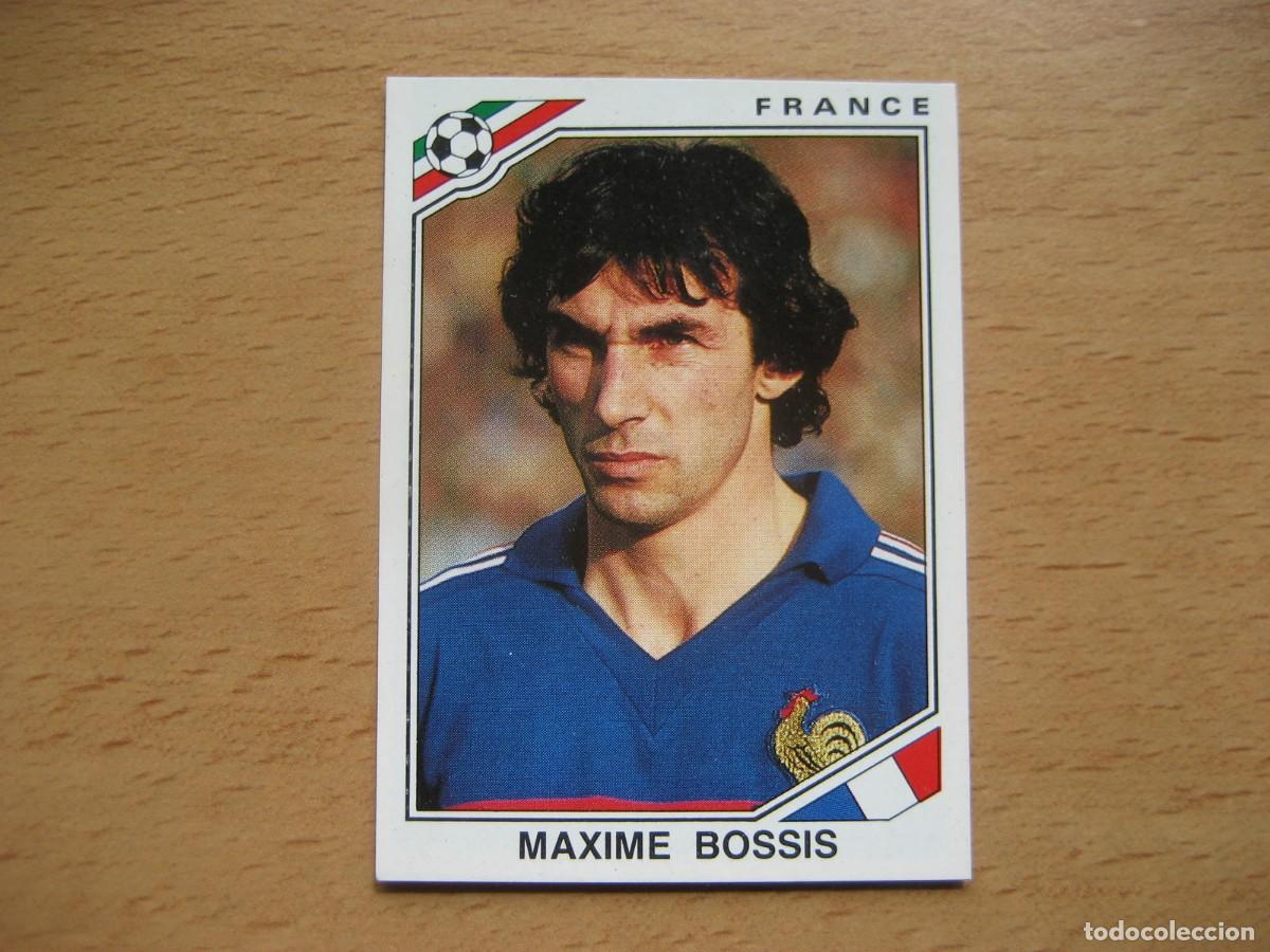 Cromos de f&uacute;tbol: 1986 MEXICO 86 - N&ordm; 169 MAXIME BOSSIS - FRANCIA - PANINI