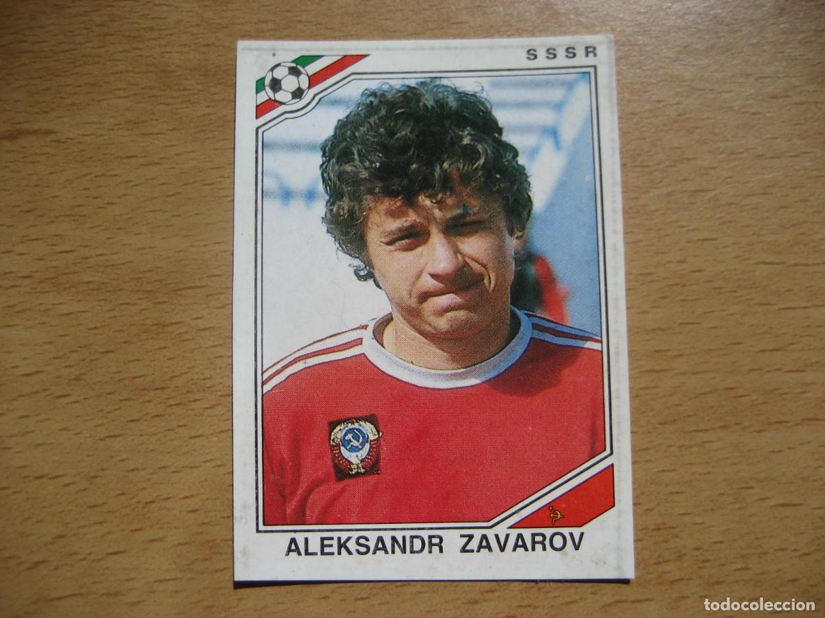 Cromos de f&uacute;tbol: 1986 MEXICO 86 - N&ordm; 195 ALEKSANDR ZAVAROV - RUSIA URSS - PANINI