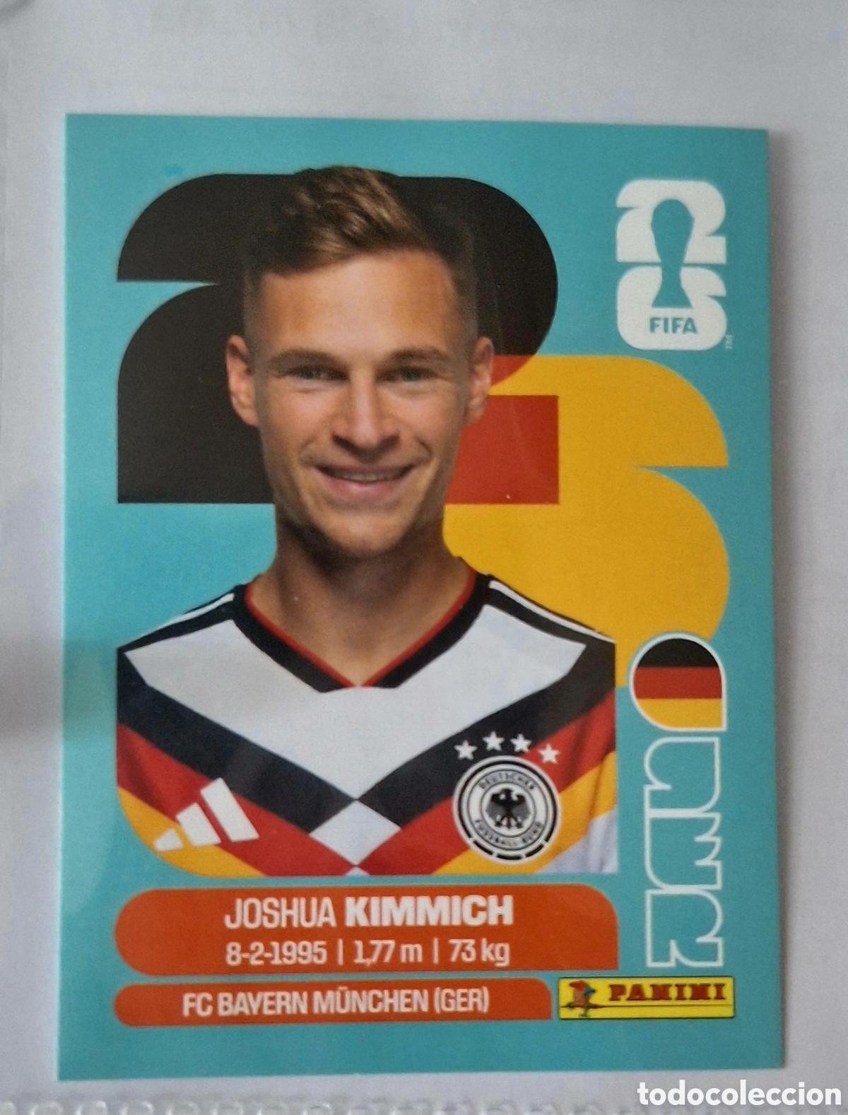 Figurine di Calcio: KIMMICH - ALEMANIA - STICKER MUNDIAL 2026 PANINI FIFA WORLD CUP 26.