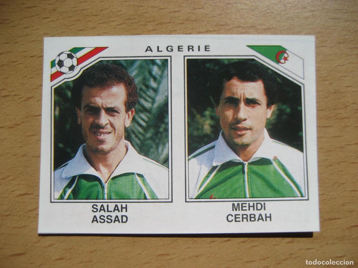 Cromos de f&uacute;tbol: 1986 MEXICO 86 - N&ordm; 237 ASSAD & CERBAH - ARGELIA - PANINI