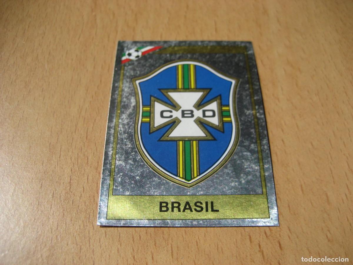 Cromos de f&uacute;tbol: 1986 MEXICO 86 - N&ordm; 238 ESCUDO - BRASIL - PANINI