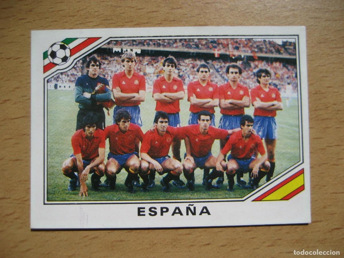 Cromos de f&uacute;tbol: 1986 MEXICO 86 - N&ordm; 257 EQUIPO - ESPA&Ntilde;A - PANINI