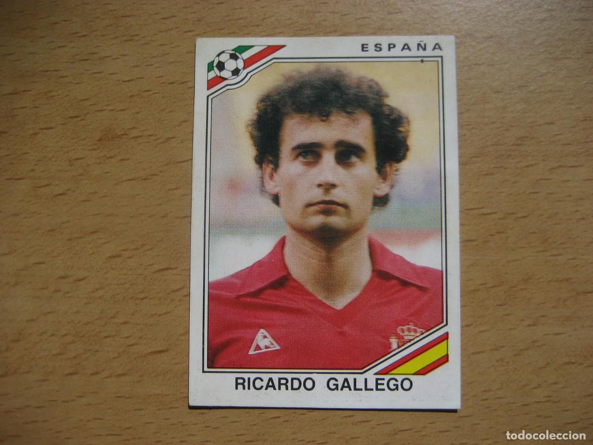 Cromos de f&uacute;tbol: 1986 MEXICO 86 - N&ordm; 266 RICARDO GALLEGO - ESPA&Ntilde;A - PANINI