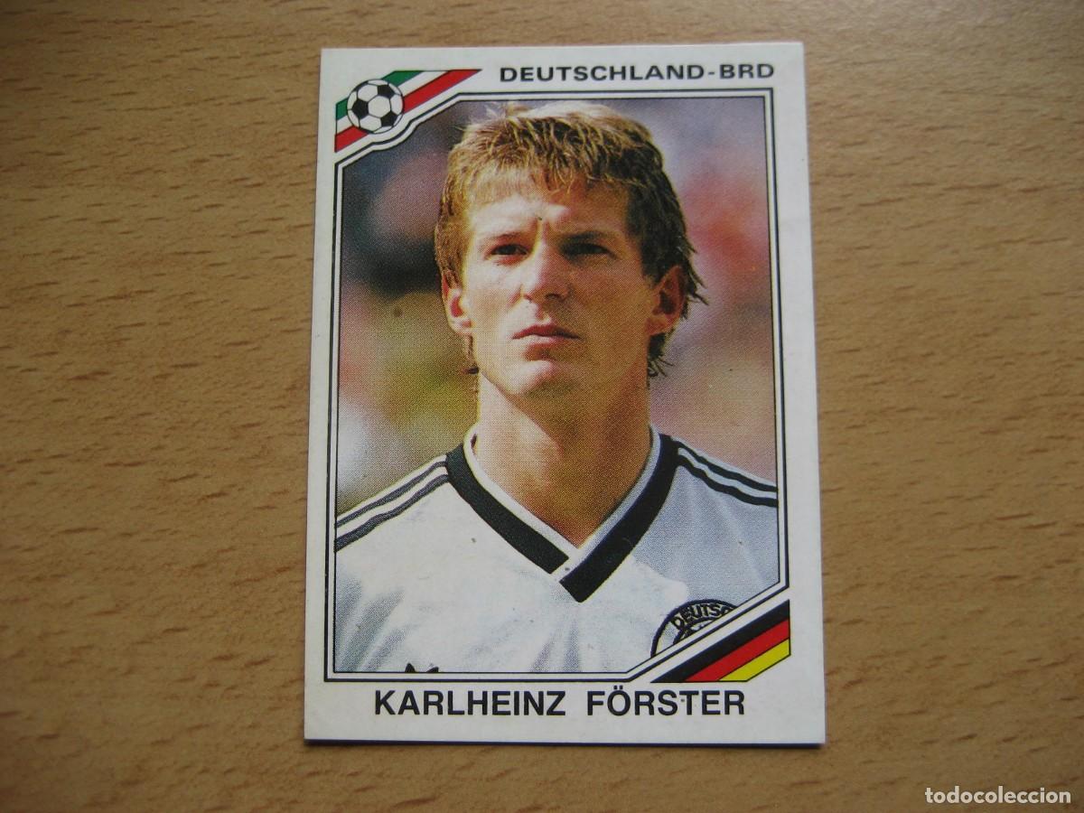 Cromos de f&uacute;tbol: 1986 MEXICO 86 - N&ordm; 298 KARLHEINZ FORSTER - ALEMANIA - PANINI