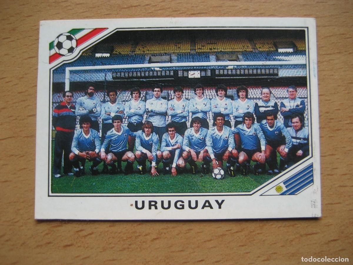 Cromos de f&uacute;tbol: 1986 MEXICO 86 - N&ordm; 311 EQUIPO - URUGUAY - PANINI