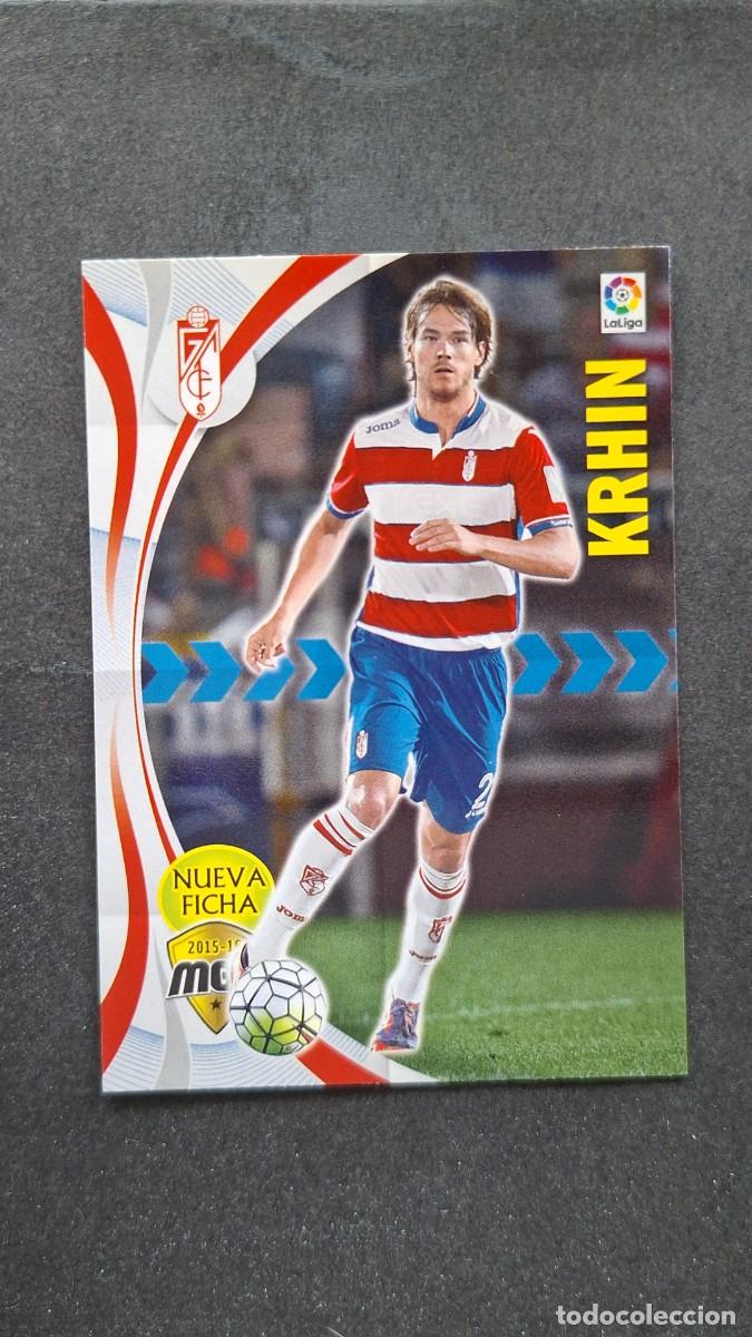 Football Stickers: L1 KRHIN GRANADA C. F. NUEVA FICHA 254 BIS PANINI MEGACRACKS 2015 2016 15 16