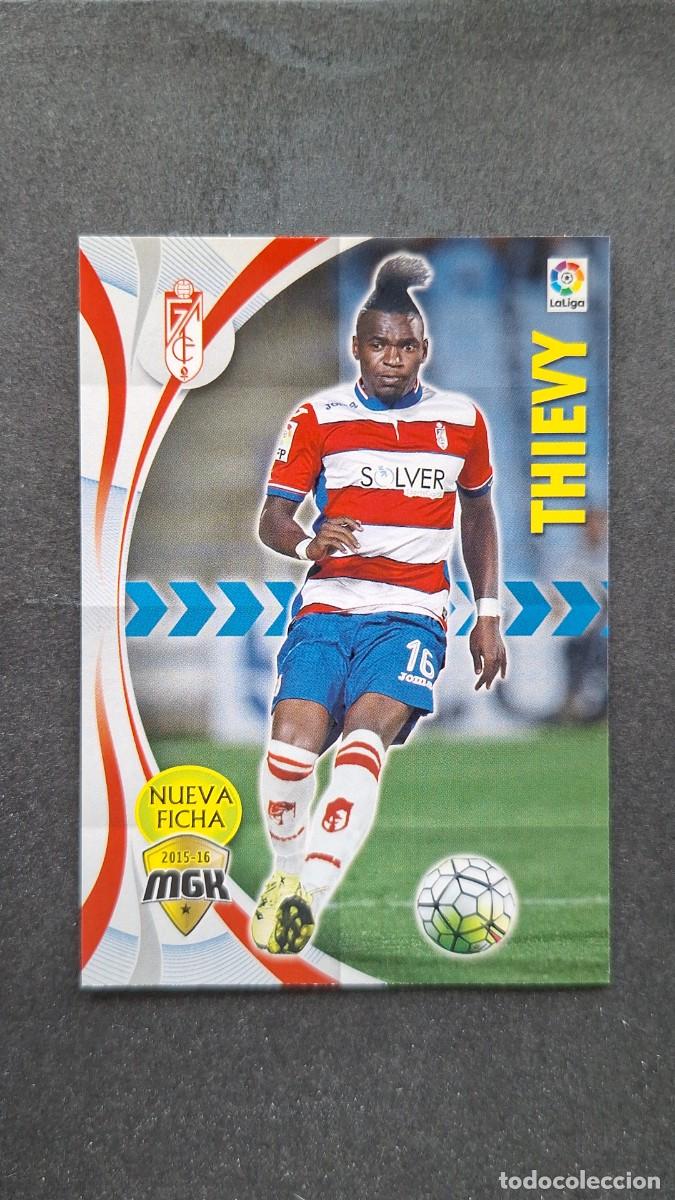Cromos de f&uacute;tbol: L1 THIEVY GRANADA C. F. NUEVA FICHA 264 BIS PANINI MEGACRACKS 2015 2016 15 16