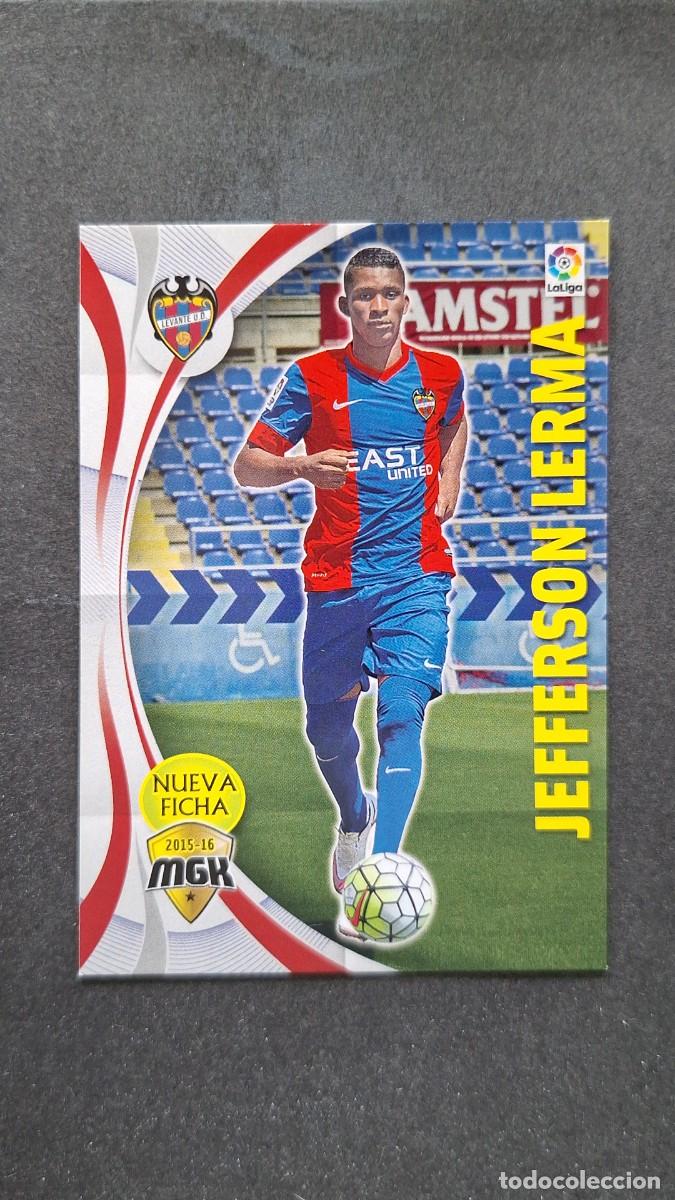Cromos de f&uacute;tbol: L1 JEFFERSON LERMA LEVANTE U. D. NUEVA FICHA 312 BIS PANINI MEGACRACKS 2015 2016 15 16