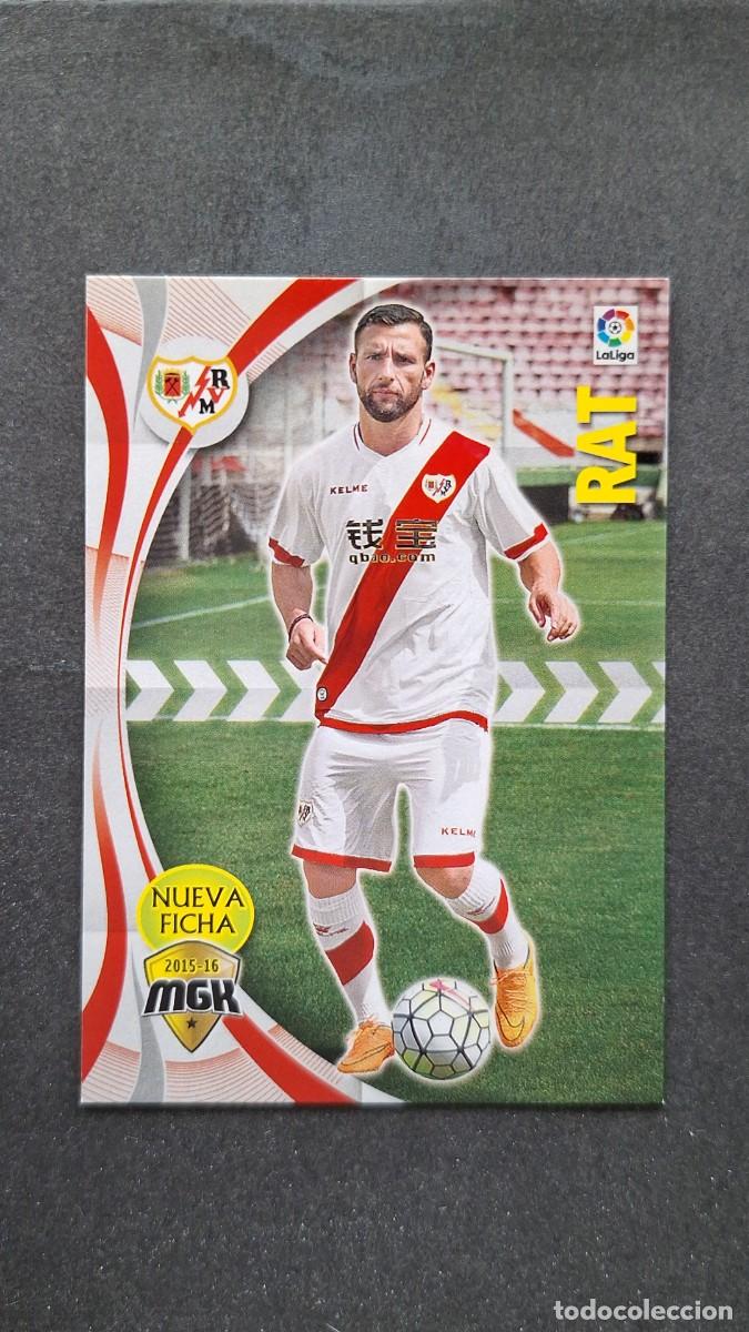 Cromos de f&uacute;tbol: L1 RAT RAYO VALLECANO NUEVA FICHA 388 BIS PANINI MEGACRACKS 2015 2016 15 16