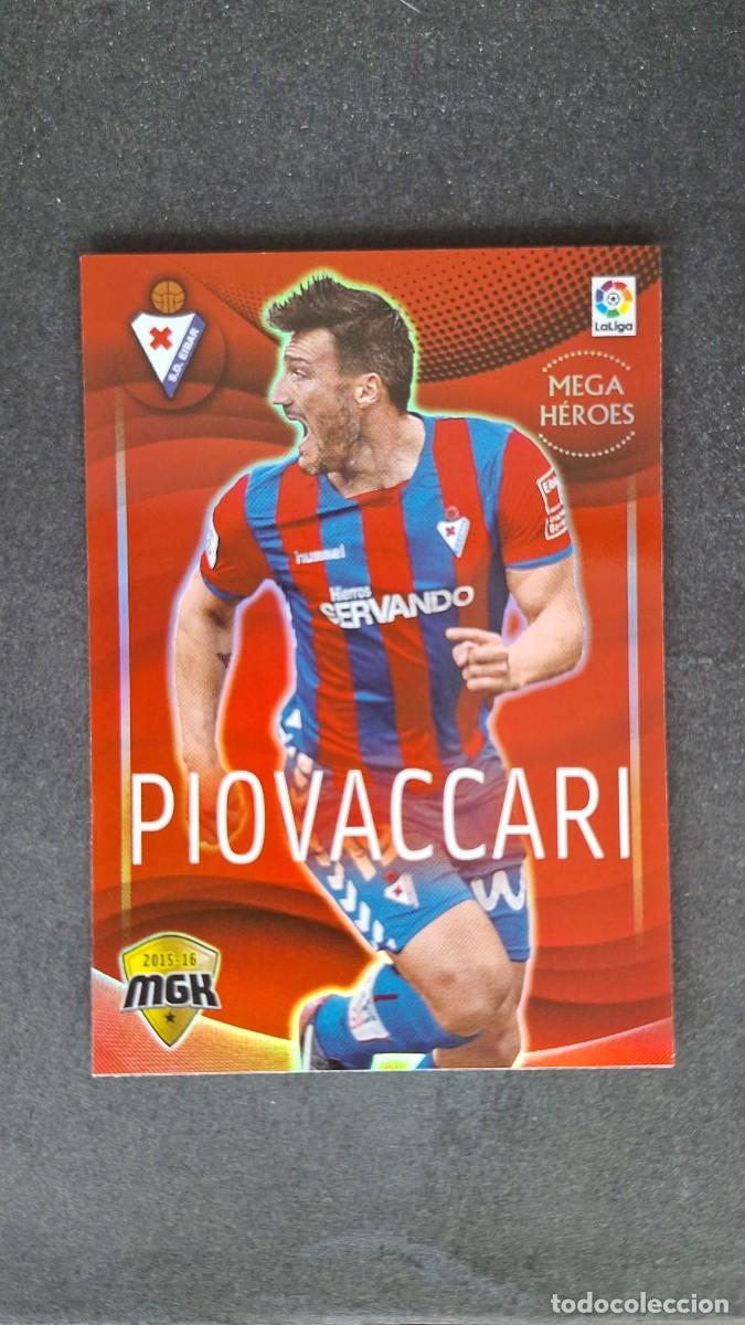Fu&szlig;ball-Sticker: L1 PIOVACCARI S. D. EIBAR MEGA HEROES 188 PANINI MEGACRACKS 2015 2016 15 16