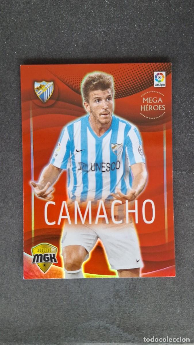 Cromos de Futebol: L1 CAMACHO MALAGA C. F. MEGA HEROES 376 PANINI MEGACRACKS 2015 2016 15 16