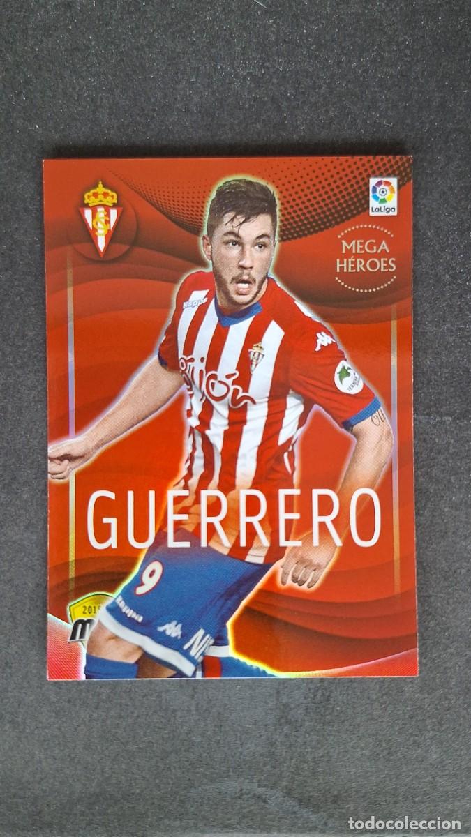 Cromos de f&uacute;tbol: L1 GUERRERO SPORTING DE GIJON MEGA HEROES 485 PANINI MEGACRACKS 2015 2016 15 16