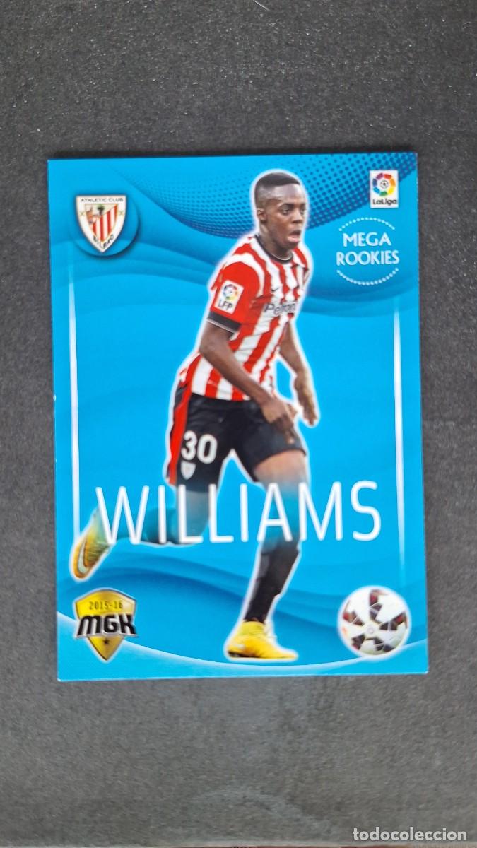 Figurine di Calcio: L1 WILLIAMS ATHLETIC CLUB DE BILBAO MEGA ROOKIES 27 PANINI MEGACRACKS 2015 2016 15 16
