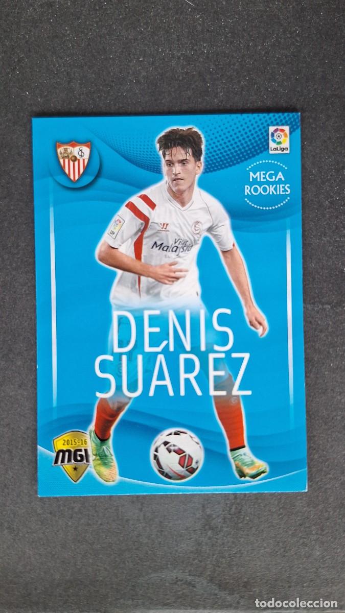 Football Stickers: L1 DENIS SUAREZ SEVILLA F. C. MEGA ROOKIES 459 PANINI MEGACRACKS 2015 2016 15 16
