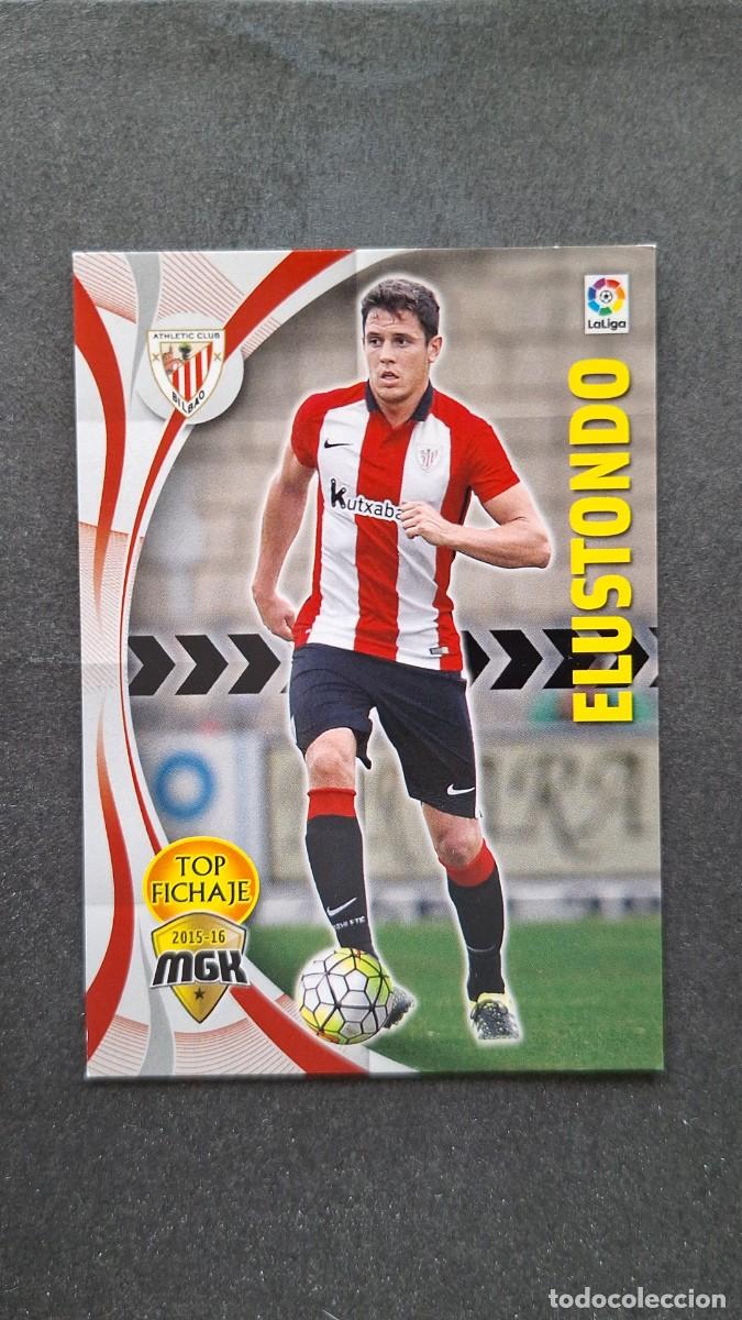 Cromos de f&uacute;tbol: L1 ELUSTONDO ATHLETIC CLUB DE BILBAO TOP FICHAJE 22 PANINI MEGACRACKS 2015 2016 15 16
