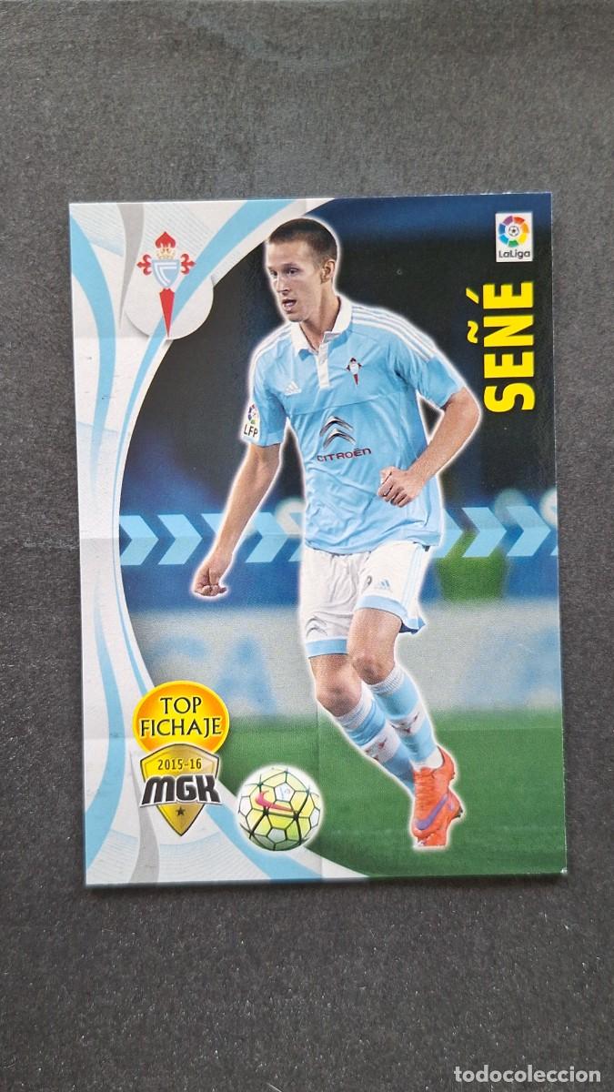 Cromos de f&uacute;tbol: L1 SE&Ntilde;E CELTA DE VIGO TOP FICHAJE 131 PANINI MEGACRACKS 2015 2016 15 16