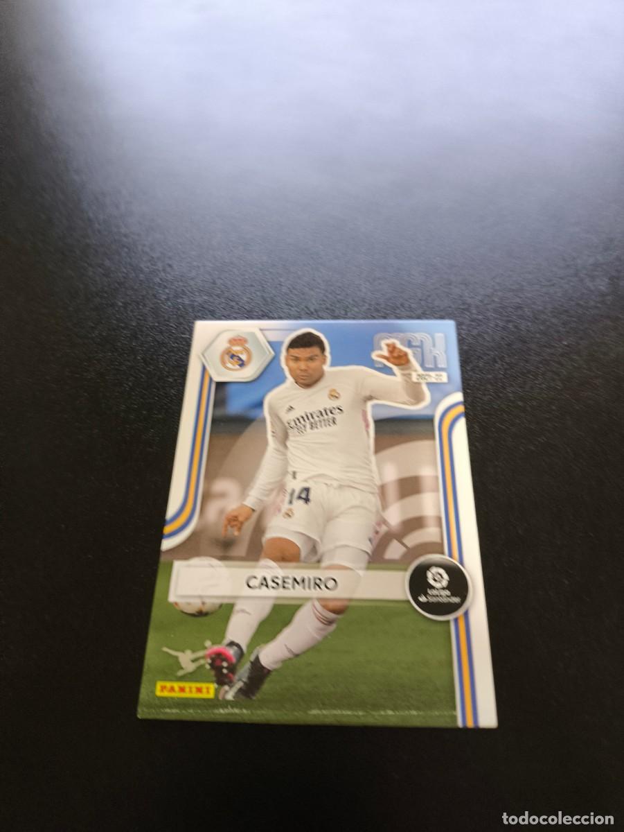 Cromos de f&uacute;tbol: 227 Casemiro REAL MADRID PANINI LIGA MEGACRACKS MGK 2021 2022 21 22 NO ESTE ADRENALYN